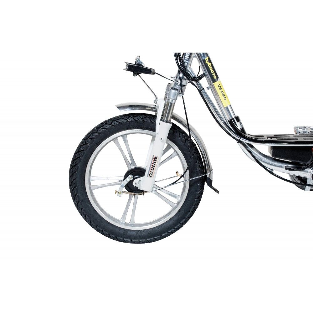 Электровелосипед MINGTO V8 PRO 60V20Ah (серебристый)